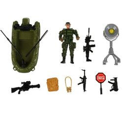 Играем вместе / Let's play together / Set of toy soldiers