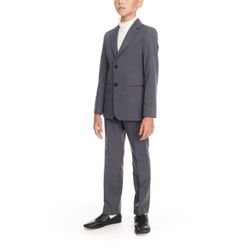 Pants school classic gray for a boy