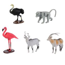Играем вместе / Let's play together / Set of plastisol toys "Animals"