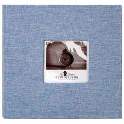 Photo album BRAUBERG "Jeans" for 200 photos 10x15 cm, fabric, paper pages, binding, box