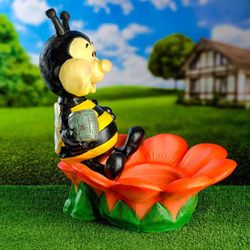 Хорошие сувениры / Figured planter "Bee on a flower" 53x48 cm
