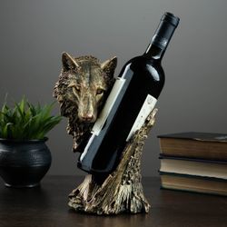 Хорошие сувениры / Bottle stand "Wolf"