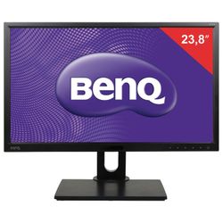 BENQ / Monitor BL2420PT 23.8 "(60 cm), 2560x1440, 16: 9, IPS, 5 ms, 300 cd, VGA, DVI, HDMI, DP, USB, HAS Pivot, black