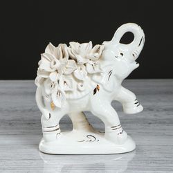 Керамика ручной работы / Souvenir figurine "Indian elephant" 17.5 cm