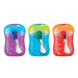 Sharpener MAPED (France) "Color PEP's" for colored pencils with container-2 holes
