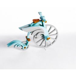 Toy Christmas tree "Retro bike" 56GG64/25804 Angel