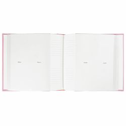Photo album BRAUBERG "Cute Baby" for 200 photos 10x15 cm, under the skin, paper pages, box, pink