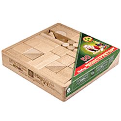 DESIGNER wooden TABLE in the open packaging in the thermo - 50 parts are not painted for children from 3 years