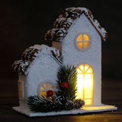 Лесная мастерская / New Year's light house "Happiness"