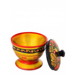 Золотая Хохлома / Salt cellar 100x90 mm
