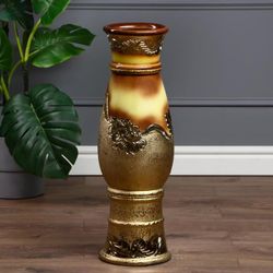 Керамика ручной работы / Floor vase "Autumn"