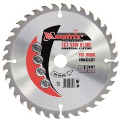 Wood saw disc, 160 x20 mm, 36 teeth, 16/20 ring, MATRIX Professional