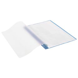 Thư mục gồm 10 phụ trang NHÂN VIÊN "MỖI NGÀY" được đục lỗ, mềm, màu xanh lam, 0,16 mm