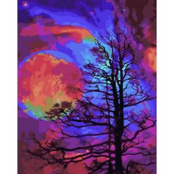 Опт-картина / Boya numarası 40x50 GX 31267 Dolunay