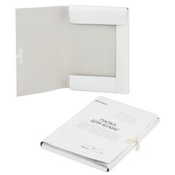 纸夹，纸板 BRAUBERG，保证密度 300 g / m2，最多 200 张