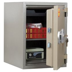 Safe fire-resistant VALBERG "FRS-49 KL" (490 x350 x430 mm; 48 kg), key lock