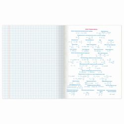 BRAUBERG / Notebook subject NAVIGATOR 48 sheets, selective varnish, PHYSICS, cage, tip / 10 pcs.