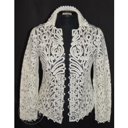 Елецкие кружева / Yelets lace / Jacket for women, lace