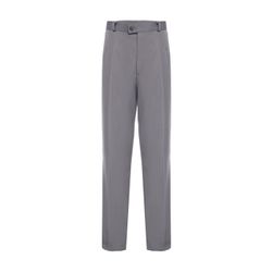 School mens pants grey straight cut hem pants serged, ready to podlivu