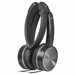 DEFENDER / Headphones with microphone (headset) Accord 145, wired, 1.2 m, with headband, black