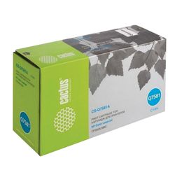CACTUS / Laser cartridge (CS-Q7581A) for HP ColorLaserJet CP3505 / 3800, cyan, yield 6000 pages.