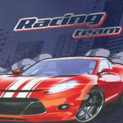 ЮНЛАНДИЯ / Diary 1-4 grade 48 pages, leatherette cover (flexible), print, foil, "Cool car" / 10 pcs.