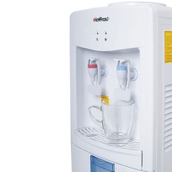 Water heater FREE FREE, HOT FROST V118F, floor, 2 taps, white