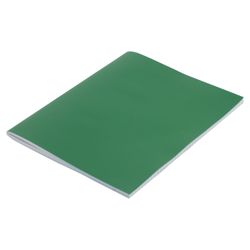 STAFF / Notebook bumvinyl, A5, 48 sh., Staple, offset No. 1, cage, with fields, GREEN / 10 pcs.