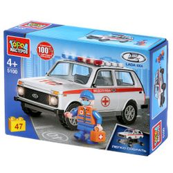 Город мастеров / City of Masters / Constructor «Lada 4x4. Ambulance"