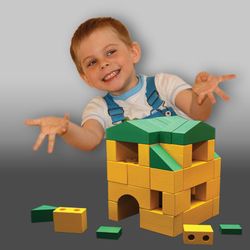 Houses-mount "build YOUR HOUSE" 108 details for children from 3 years