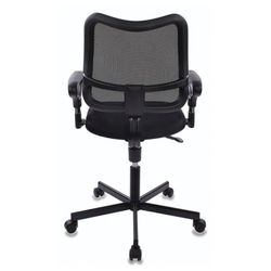 Chair CH-799M (CH-799AXSN) with armrests, black
