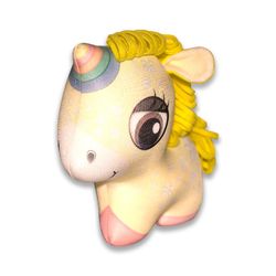 Anti-stress toy "Edinoroses Lou" big (3 Yellow)
