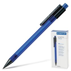 Pencil mechanical STAEDTLER (Germany) Graphite, body dark blue, eraser, 0.7 mm