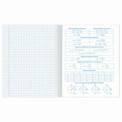 BRAUBERG / Notebook subject NAVIGATOR 48 sheets, selective varnish, ALGEBRA, cage, tip / 10 pcs.