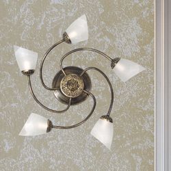 ПЕТРАСВЕТ / PETRASVET / Ceiling chandelier S2147-5, 5xE14 max. 60W