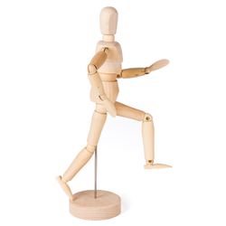 Manichino d'arte umana BRAUBERG ART "CLASSIC", uomo, albero, altezza 20 cm