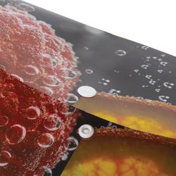 BRAUBERG "FRESH ZONE" düğmeli zarf klasörü, A4, 160 mikron, 100 yaprağa kadar, renkli baskı