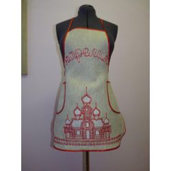 Карельские узоры / Women's apron "Domes"