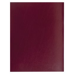 STAFF / Тетрадь бумвинил, А4, 96 л., скоба, офсет №1, клетка, БОРДОВЫЙ / 10 шт.