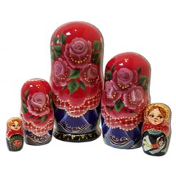 Matrioska "Racconti" 5 bambole
