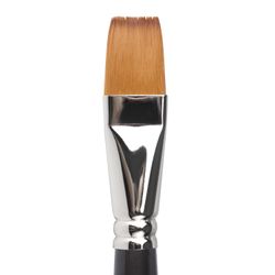 Brush art is a professional ART BRAUBERG "CLASSIC", synthetic soft, under columns, flat No. 22, short handle