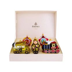 Ёлочка / Set of Christmas decorations "Victory"