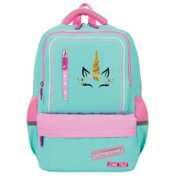 Backpack BRAUBERG STAR, "Unicorn", mint, 40x29x13 cm, 229977