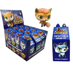 Конфитрейд / Contes de chanterelles " Velours et drôles " de fruits confits avec un jouet 1kor * 24bl * 12pcs
