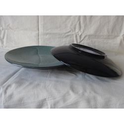 Хорекс / Horex / Plate "Verde Notte" rotonda di lusso 3 pcs.