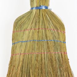 ЛЮБАША / Sorghumbesen 3-genäht "STANDARD", 320-340 g, Rispenbreite 27-30 cm, Länge 79 cm