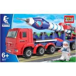 Город мастеров / City of Masters / Constructor "Kamaz: carrier with a rocket"