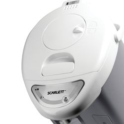 Scarlett SC-ET10D01 thermopot, 3.5 litres, 750 W, 1 temperature, hand pump, stainless steel, white/silver