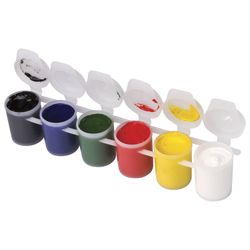 BEAM / Gouache "ZOO" 12 colors, 15 ml each, block container, without brush, cardboard package