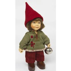 Birgitte Frigast / Porcelain doll Harald, 22 cm